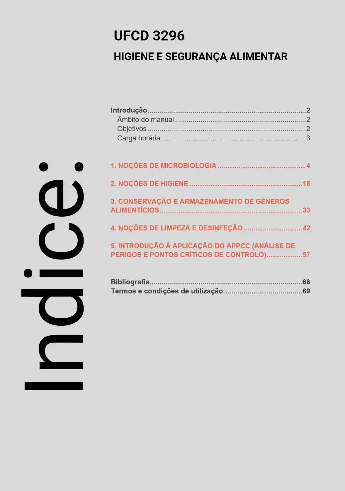 Índice UFCD 3296